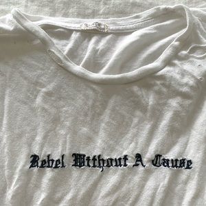 Brandy Melville John Gault White Tee